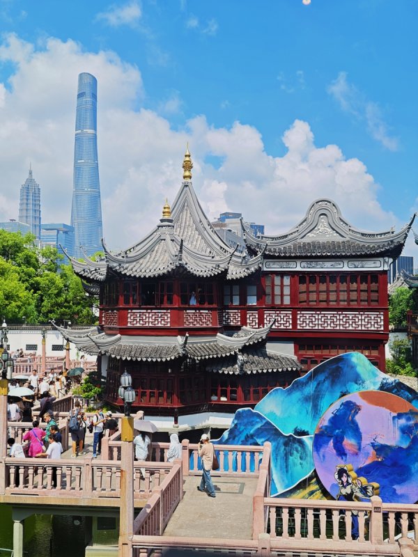 悦配资 “海上第一茶楼”焕新归来，湖心亭古建重新开放