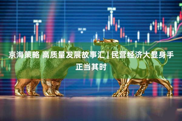 京海策略 高质量发展故事汇 | 民营经济大显身手正当其时