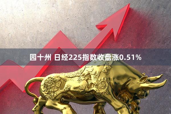 园十州 日经225指数收盘涨0.51%