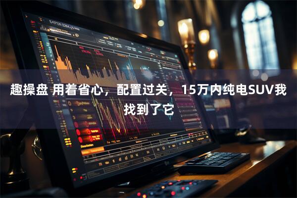趣操盘 用着省心，配置过关，15万内纯电SUV我找到了它